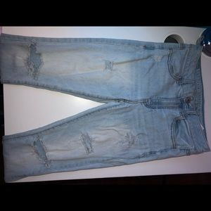 American Eagle Hi-rise jeggings (Light wash)